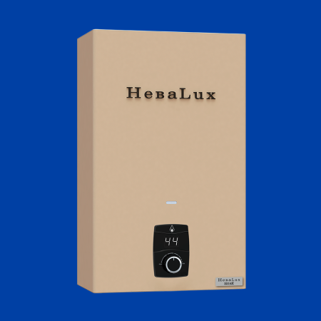 НЕВА Lux 5514Е бежевый колонка газовая (водонагреватель проточный)